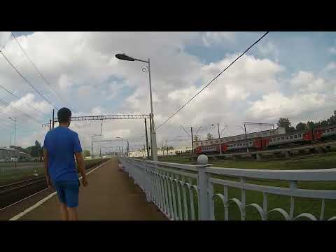 ЭТ2М-129 в парке. Платформа Воздухоплавательный Парк