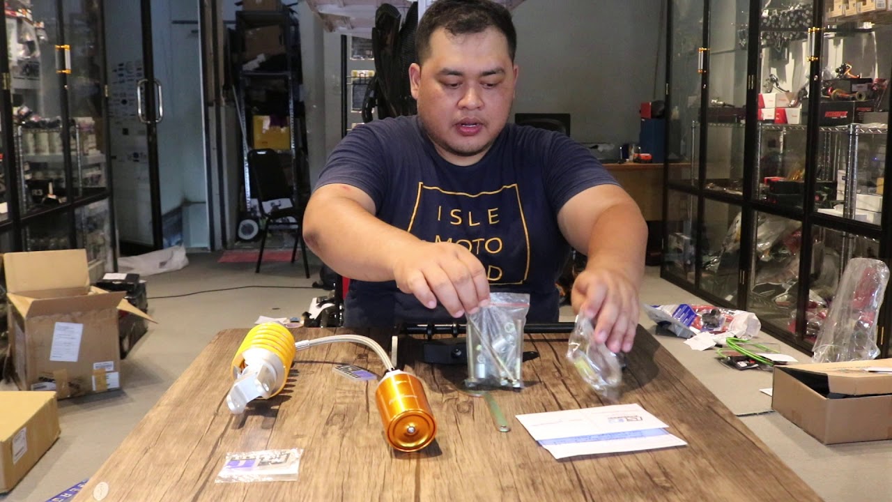 NUI Monoshock Yamaha Aerox Gold