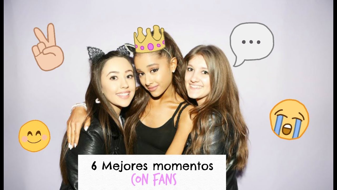 6 Mejores momentos de Ariana Grande con fans