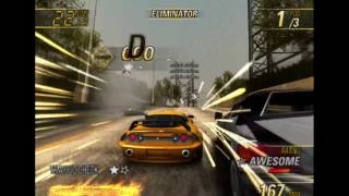 [LP120] Burnout Revenge - Rank 9 - Angel valley - Eliminator