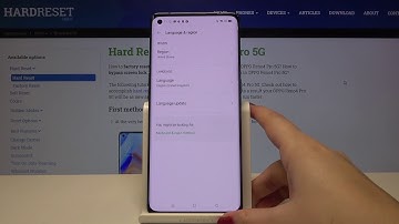 How to Change System Language on OPPO Reno4 Pro – Set Up Proper Language