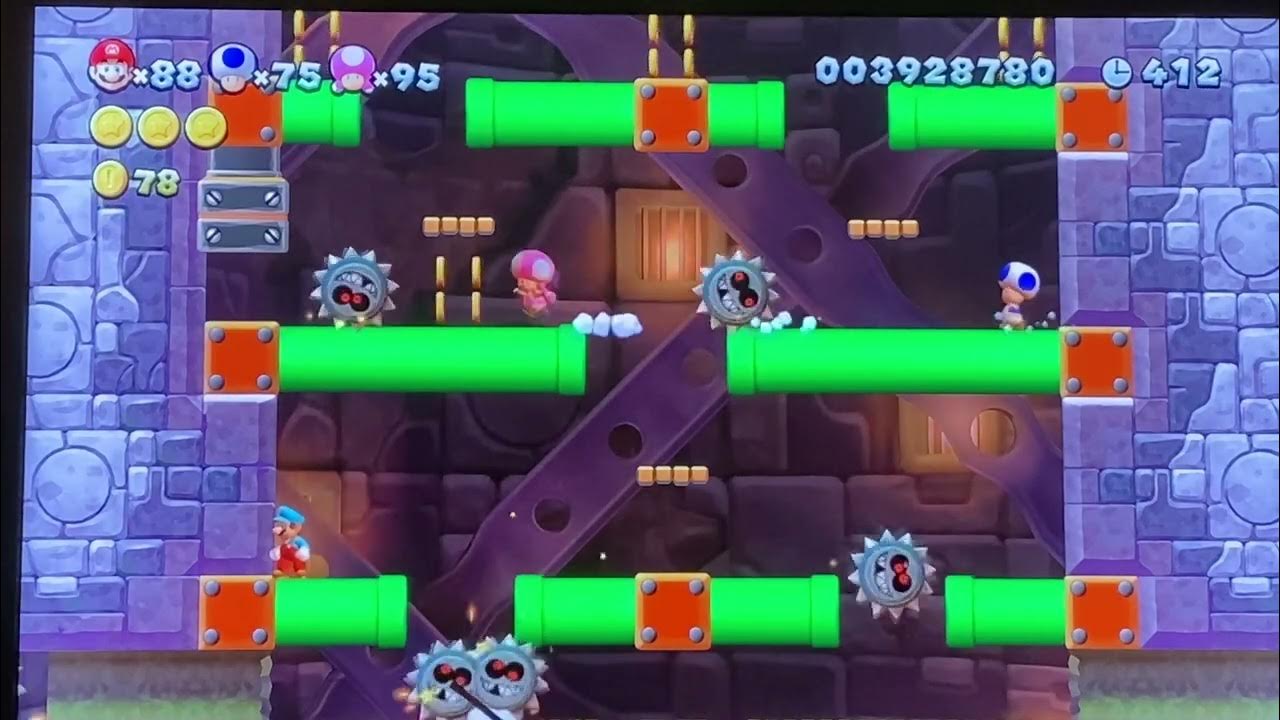 Super Mario Nintendo Switch Play RockCandy Mines GrindingStone