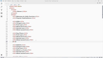 HR tag | HTML Tutorial