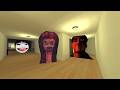 RUNNING FROM DJ OBUNGA IN THE BACKROOMS! (SCARY) #gmod #nextbot