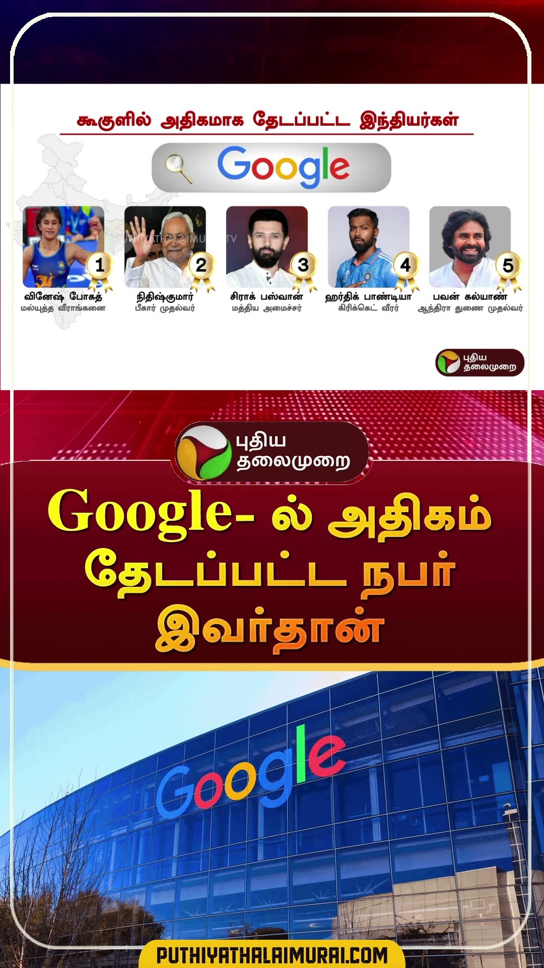 Google- ல் அதிகம் தேடப்பட்ட நபர் இவர்தான் | #shorts | #google