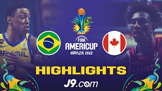 Brazil 🇧🇷 - Canada 🇨🇦 | Basketball Highlights | Semi-Finals
