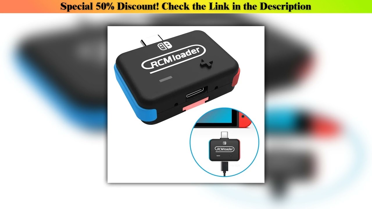 First Look RCM Loader RCM /RCM Loader, RCM Jig Clip Tool with built-in injection program and includ