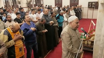 مختارات من صلاه التراويح الشيخ ابراهيم حسين ربع فليقاتل سوره النساء مسجد ابو بكر الصديق الصف