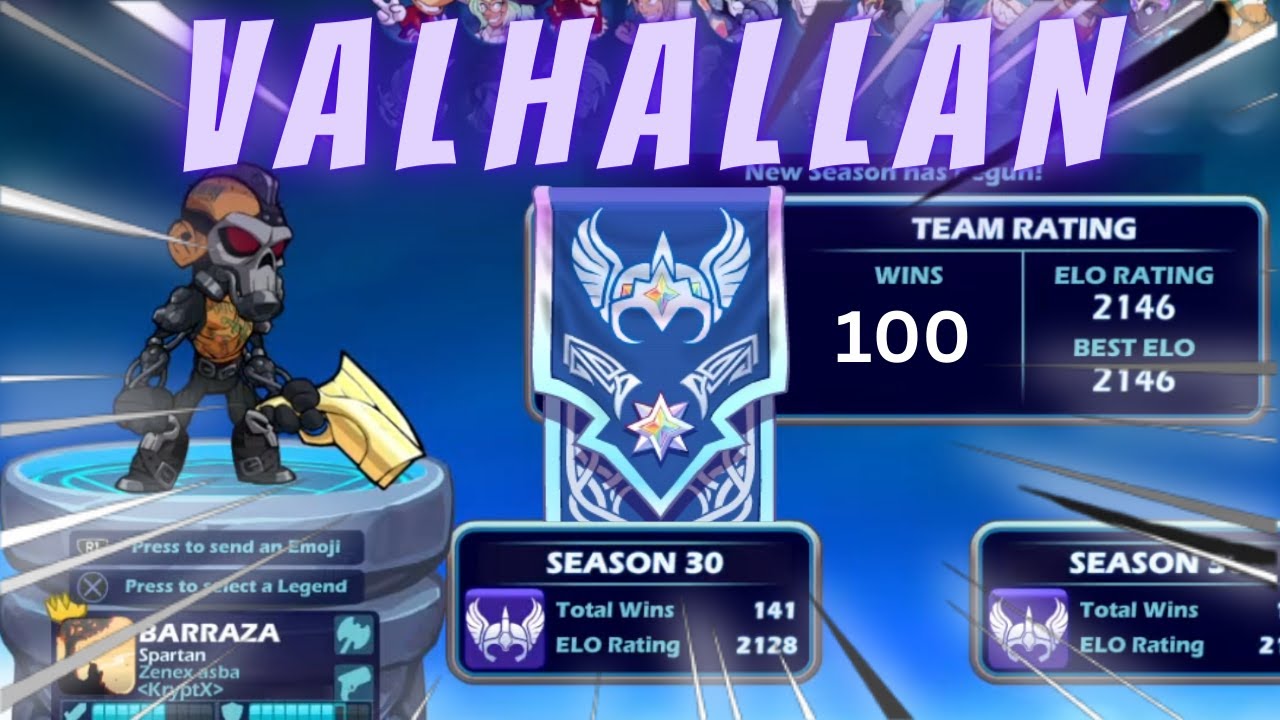 We Tried Getting The HIGHEST Rank in Brawlhalla And THIS HAPPENNED