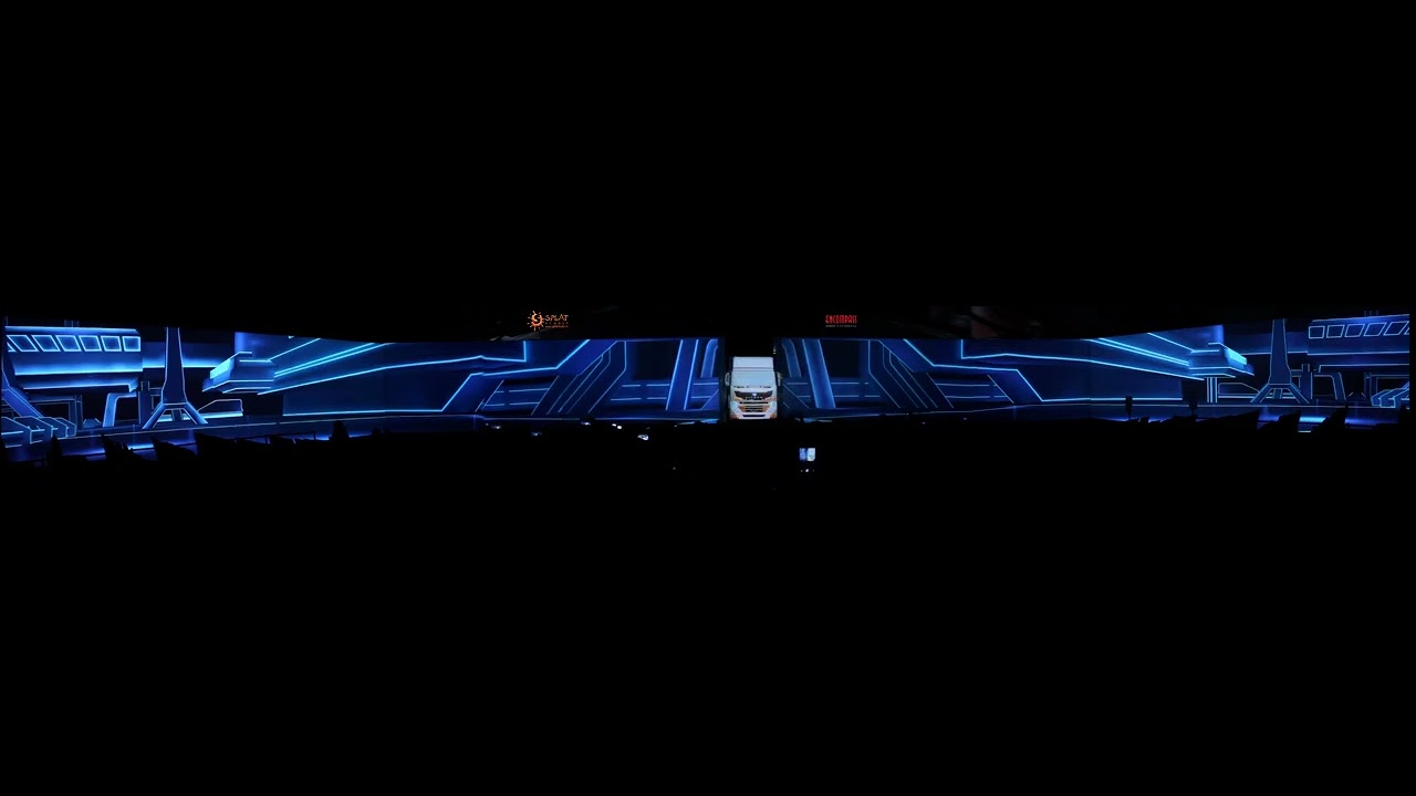 Eicher Volvo Truck | Product Launch | 3D Projection Mapping | Splat ...