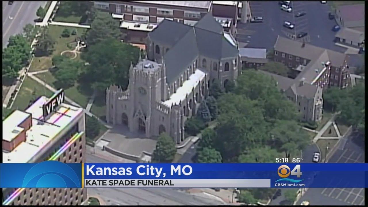 Fashion Designer Kate Spade's Funeral Held In Kansas City - YouTube