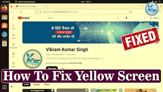 ✅ How To Fix Yellow Screen In Ubuntu