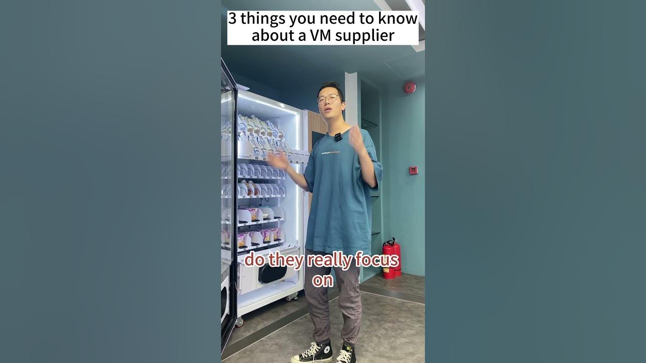 3 things you need to know before buying a vending machine from your