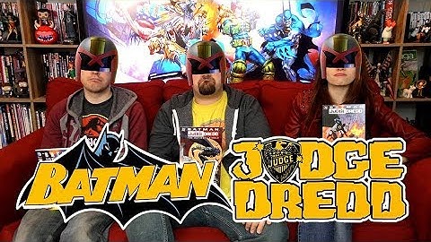 Batman versus Judge Dredd!