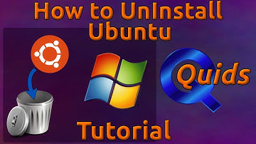 How to Uninstall Ubuntu from a Dual Boot Windows 7 PC