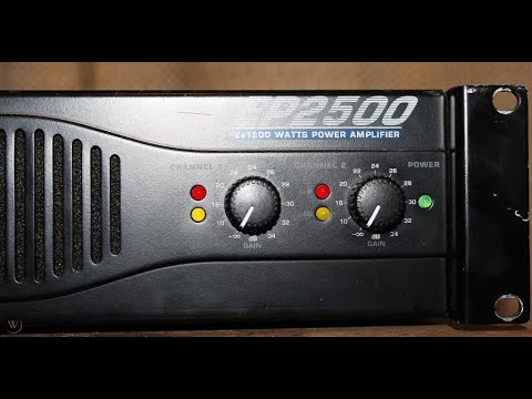 HOW TO REPAIR A 2500WATT BEHRINGER AMPLIFIER VERY SIMPLE - YouTube
