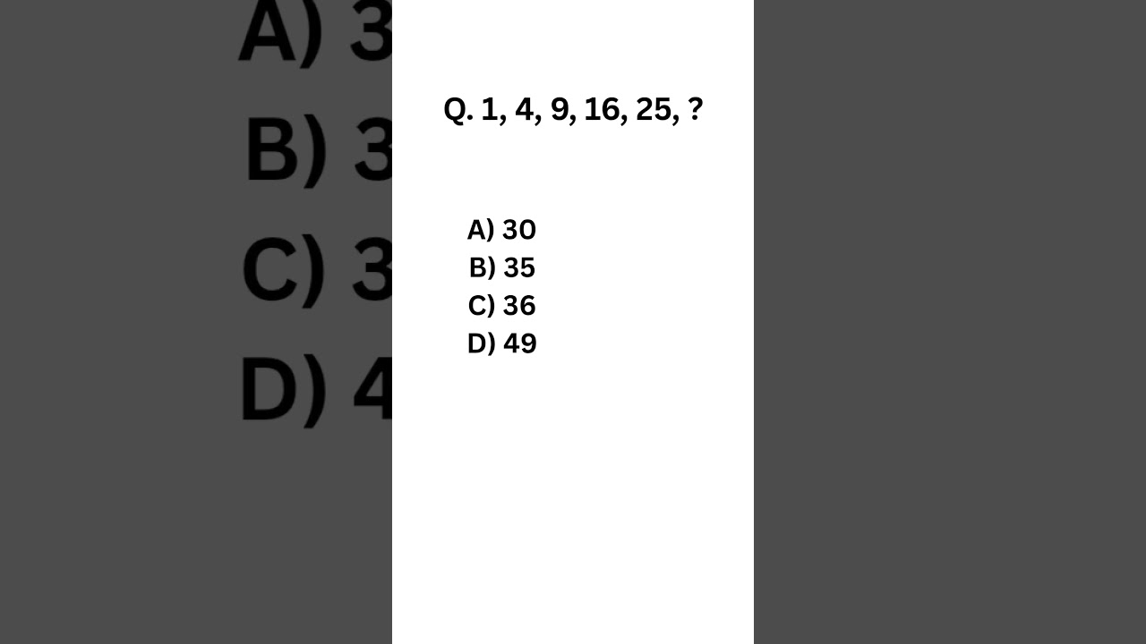 ⚠️ TRICKY REASONING | Number Series Question 😱 
