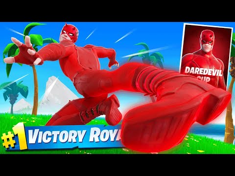 DAREDEVIL-Skin-EARLY-Gameplay!-3rd-Place-Tournament-WINNER!-(Fortnite-