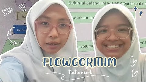 TUTORIAL MENGHITUNG VOLUME BOLA [FLOWGORITHM]