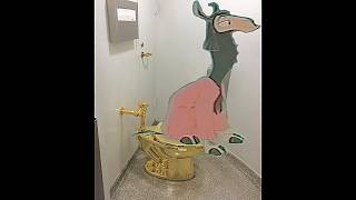 The Emperors New Groove: Kuzco Llama (With Golden Toilet Background) (1)