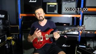 PAUL REED SMITH USA CUSTOM 22 BLOOD ORANGE - 60 SECOND REVIEW