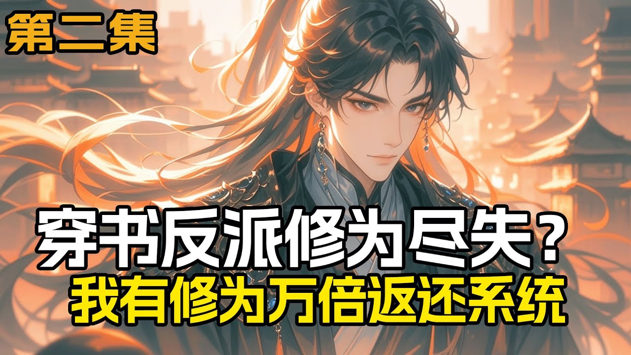 最新《穿书反派修为尽失？我有修为万倍返还系统》第2集/共2集 穿成必死反派宗主，修为尽失，本想跑路，却觉醒万倍返还系统！只要收到女主馈赠，就能万倍暴击返还！于是，我决定摆烂当个“先天软饭圣体”。