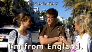 Real English®   3 b   What's your name Can you spell it Where are you from   2011 Update1