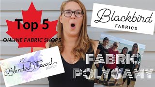5 Favourite Online Fabric Shops in Canada