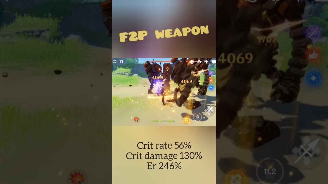 Raiden shogun vs 4 Field tiller | Genshin impact