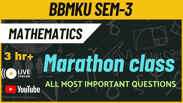 SEM-3 BBMKU MARATHON CLASS MJ-4 & MJ-5