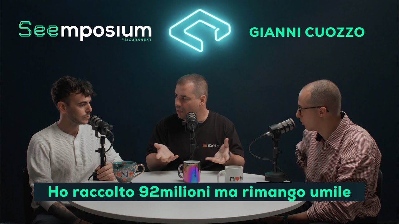 Ho raccolto 92 milioni ma rimango umile | Gianni Cuozzo Seemposium 