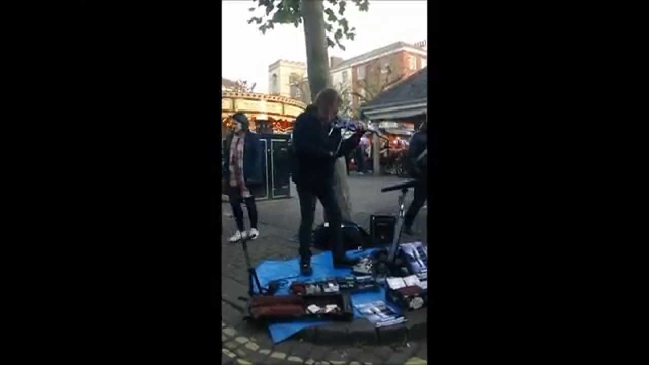 Ed AlleyneJohnson busking in York, UK (2015) YouTube