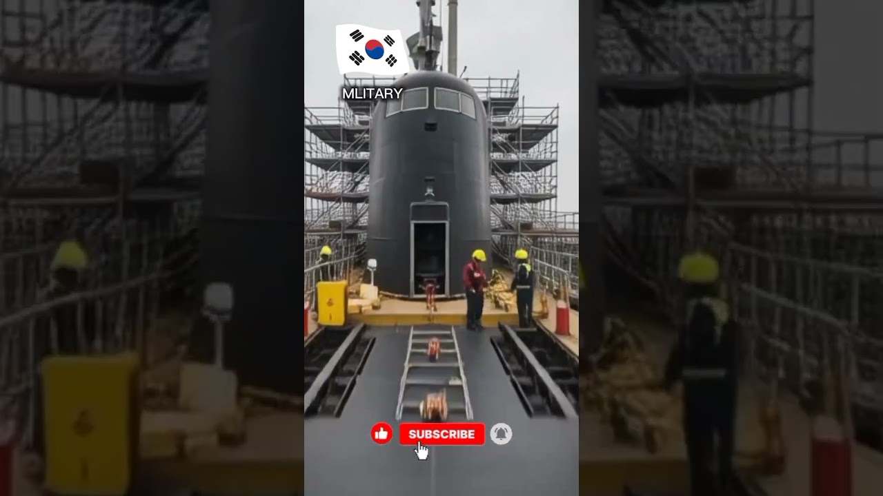 Construction of largest submarine!😍