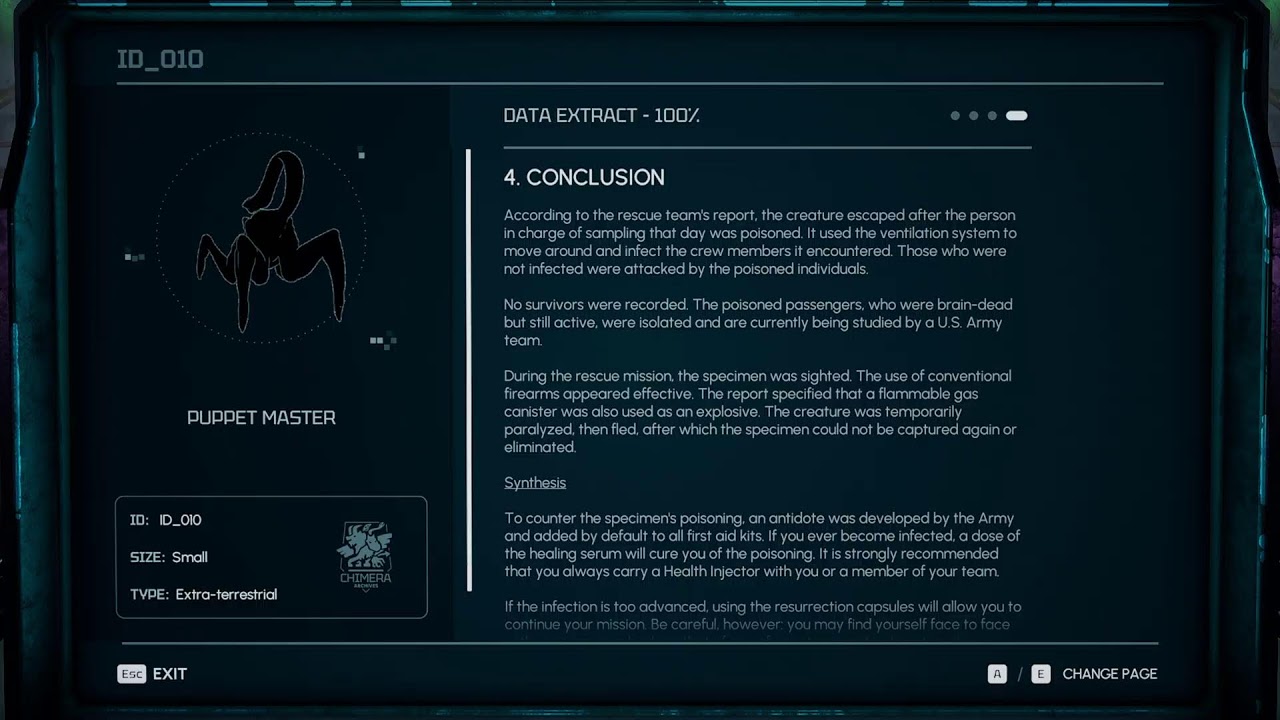 Species: Unknown - Completion Run #1