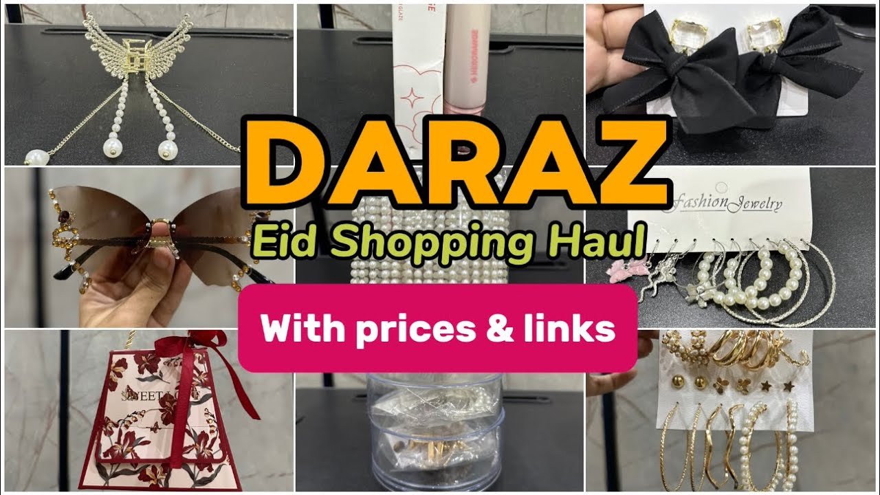 Eid Shopping Haul 🌙😍 Eid Gifts For Sisters 🫶🏻 Daraz Gift Items 🥰