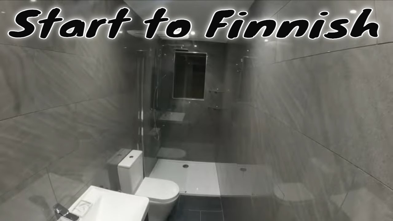 Bathroom Remodel Time-Lapse - DIY Renovation Start to Finish - YouTube