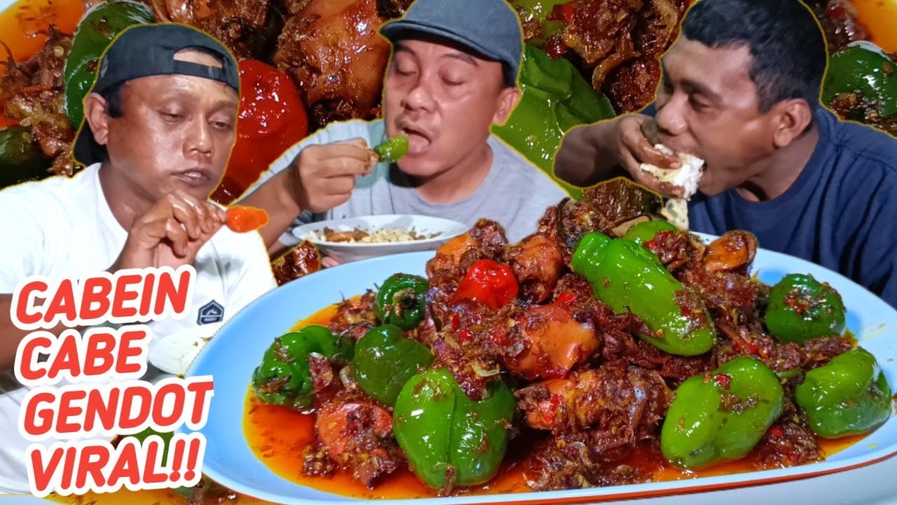 KALAP LAGI!CABEIN CABE GENDOT,,EMON NGAKAK LIHAT BANG JEK!