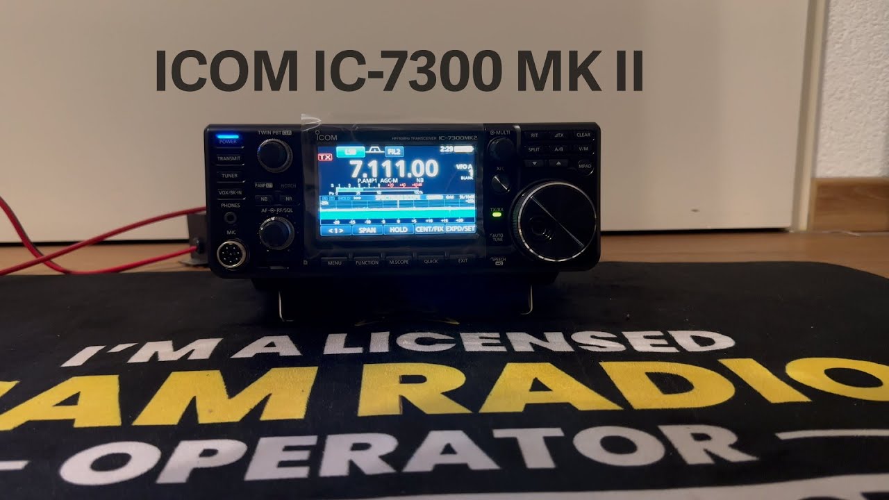 ICOM IC-7300 MK II - Unboxing