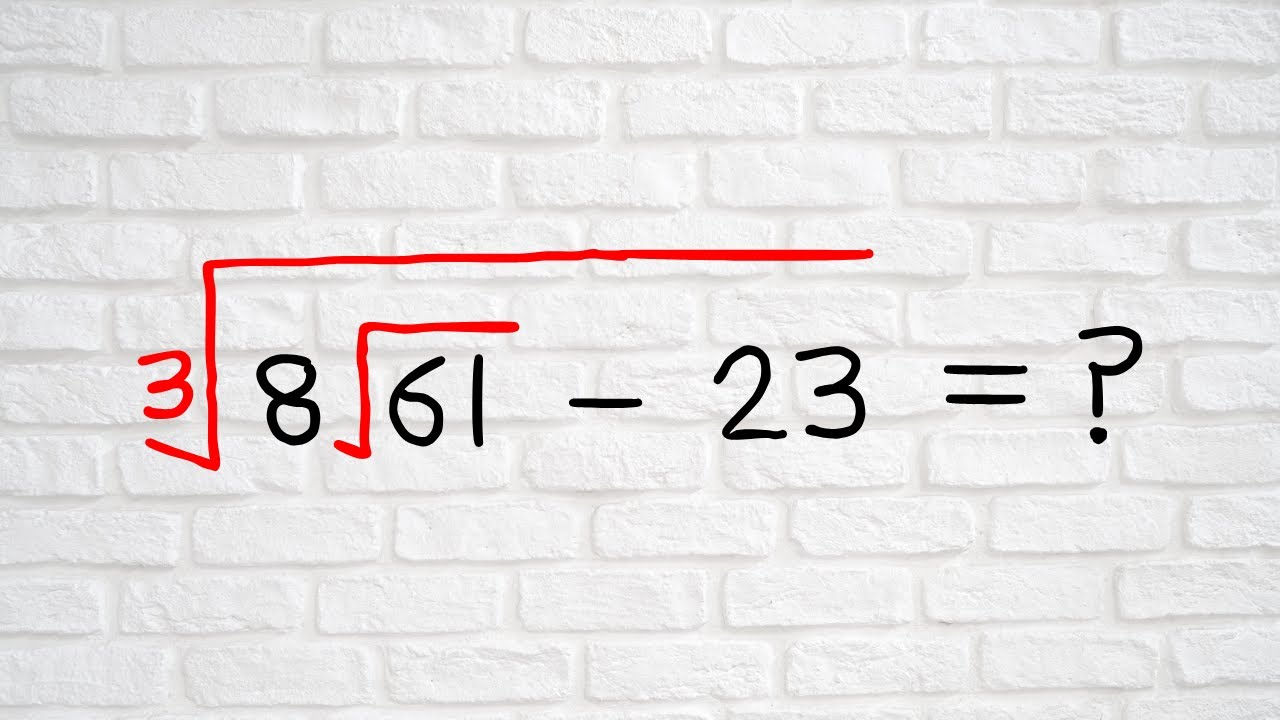 Germany | A Nice Cube Root Algebra Problem | Math Olympiad | 2 Methods