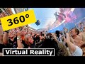 Vr 360 coldplay live vr concert opening front of stage turn around with mouse virtual reality