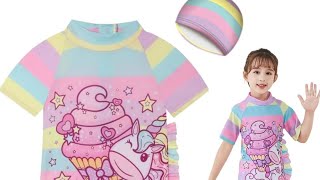 SNOWIE SOFT® Unicorn Swimsuit for Girls | Kids Swimwear Set Unboxing | Unboxing A to Z screenshot 3