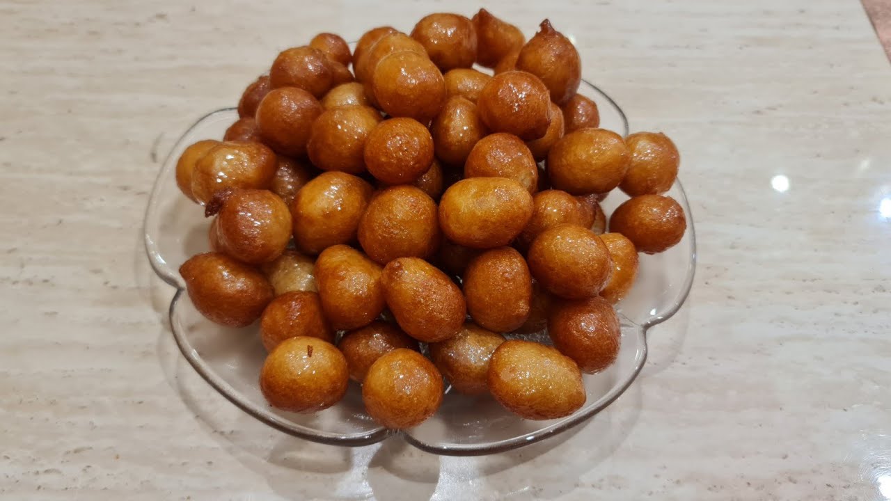 لقمة القاضي ( العوامه ) بطريقه سهله ومقرمشة بايدين الحجيه