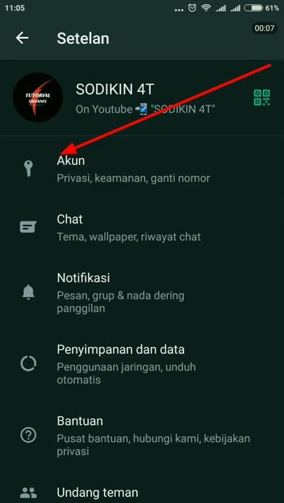 CARA HAPUS AKUN WHATSAPP PERMANEN #shorts #videoshort #videoshorts