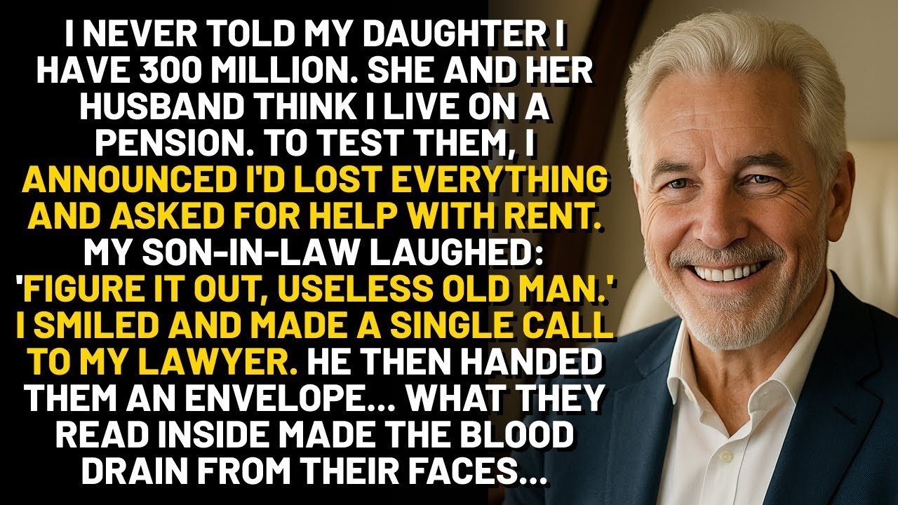 I asked for help as a test    They abandoned me for being 'poor'    I MADE THEM PAY!