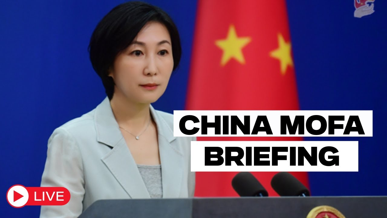 China MoFA LIVE: Chinese Foreign Ministry Holds Media Briefing | AI Chips | G20 | Trade War