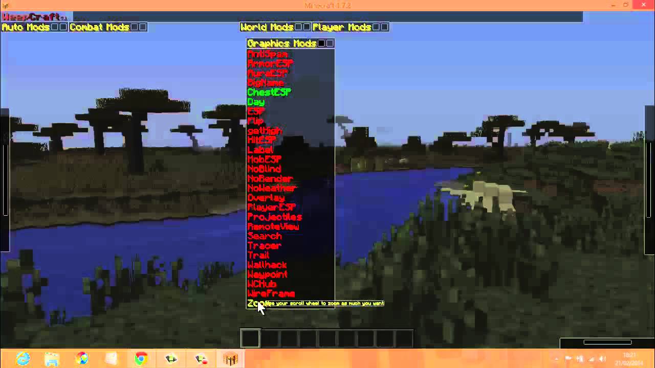 comment ouvrir weepcraft