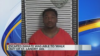 Inmate escapes St. Landry jail using another's identity