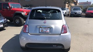 2018 FIAT 500e Costa Mesa, Huntington Beach, Irvine, San Clemente, Santa Monica, CA EF18257