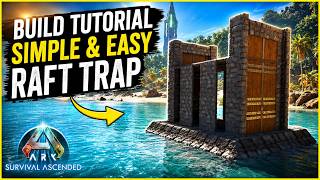Dino Raft Trap | Ark Survival Ascended
