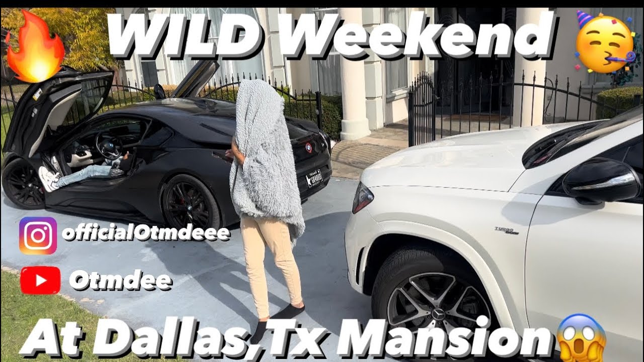 OtmDee Throws A Mansion Party For Weekend!😱🔥 - YouTube